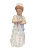 Figurine - Mary con vestito bianco
