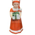Figurine - Elsa rossa con regalo mini