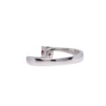 Anello D'argento 925 e rubino - immagine 2