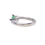 Anello D'argento 925 e Smeraldo - immagine 2