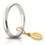 Unoaerre 3mm comoda oro bianco