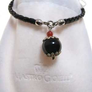 Sa Sabegia - bracciale - pendente, nero