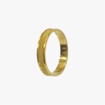 Anello fede sarda Dorgali con filo ritorto