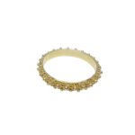Anello Nuorese a 1 fila dorato - immagine 2