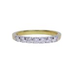 Anello veretta diamanti ct048 H vvs