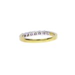 Anello veretta diamanti ct048 H vvs - immagine 2