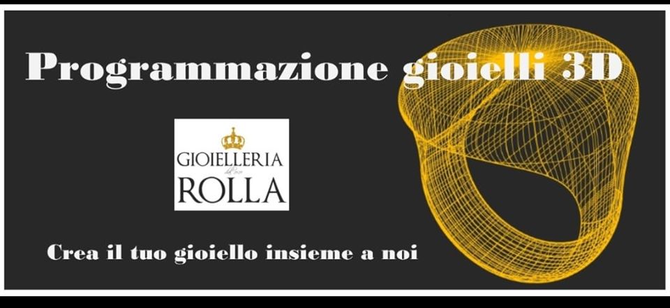 Realizzazoine gioielli 3D Cagliari