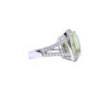 Anello eliodoro e diamanti - immagine 2