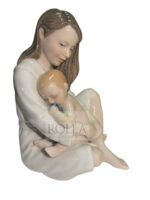 Figurine - Mamma con bimbo che dorme - immagine 2