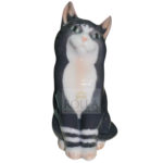Figurine - Gatto grigio seduto
