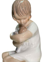 Figurine - Bimba con bambola mini - immagine 2