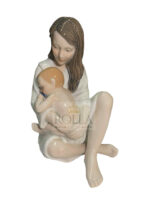 Figurine - Mamma con bimbo che dorme