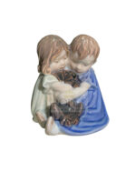Figurine - Bimbi con cagnolino mini