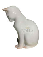 Figurine - Gatto bianco seduto - immagine 2