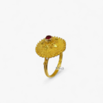 Anello bottone sardo piccolo