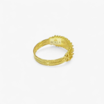 Anello fede sarda nuorese a 2 file pallini - immagine 3