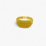 Anello fede sarda nuorese a 3 file pallini - immagine 2