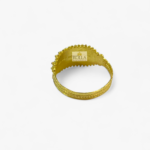 Anello fede sarda nuorese a 3 file pallini - immagine 4