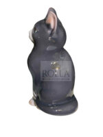 Figurine - Gatto grigio seduto - immagine 4