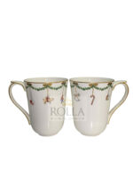 Tazze di Natale Star fluted (la coppia)