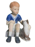 Figurine - Jens con gatto mini