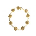 Bracciale mine dorato