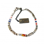 Bracciale argento bandiere marinare