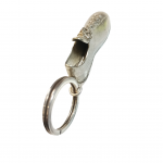 Portachiavi argento scarpa calcio