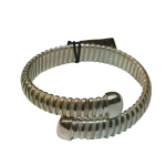 Bracciale argento tubo gas
