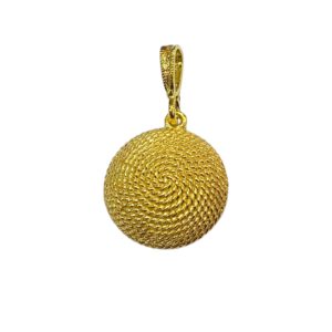 Ciondolo corbula dorato