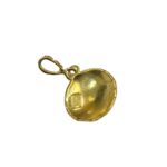 Ciondolo corbula dorato CB001 - immagine 2
