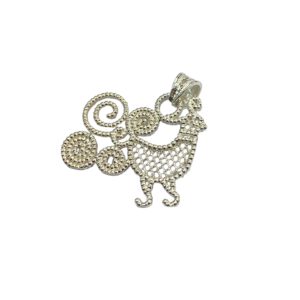 Ciondolo Pavoncella Sarda in filigrana