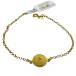 Bracciale corbula dorato - immagine 2