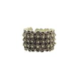 Anello fede campidanese a giro 3 file