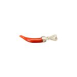 Ciondolo corallo pepperoncino - immagine 2