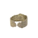 Anello fascia frastagliata larga - immagine 2