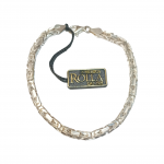 Bracciale argento maglia bizantina
