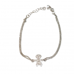 Bracciale argento con bambino