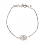 Bracciale argento con elefantino