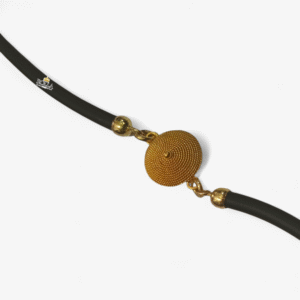 Bracciale con corbula e caucciu'