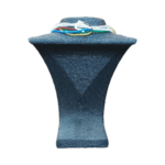 Collana pietre naturali fili mutilcolor con oro - immagine 2