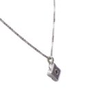 Girocollo diamante punto luce Ct 0.06 - immagine 3