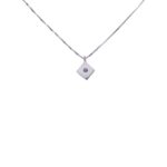 Girocollo diamante punto luce Ct 0.03 - immagine 2