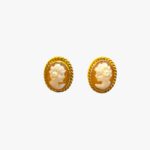 Orecchini cameo farfallina OX1001
