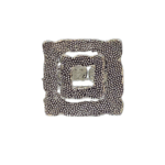 Anello quadrato doppio Ylenia