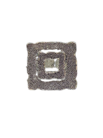 Anello quadrato doppio Ylenia