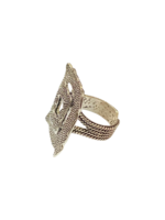 Anello quadrato doppio Ylenia - immagine 2