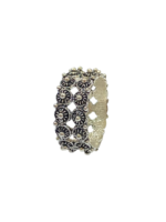 Anello fascia pallino a giorno 2 file - immagine 3