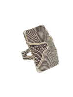 Anello corbula granum rettangolare Ylenia - immagine 2