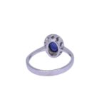 Anello kate zaffiro Thailandia e diamanti - immagine 2